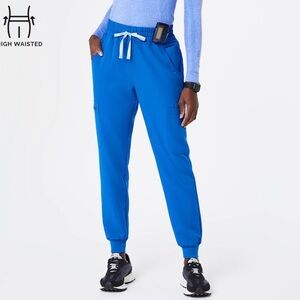 High Waisted Uman Relaxed Jogger Scrub Pants